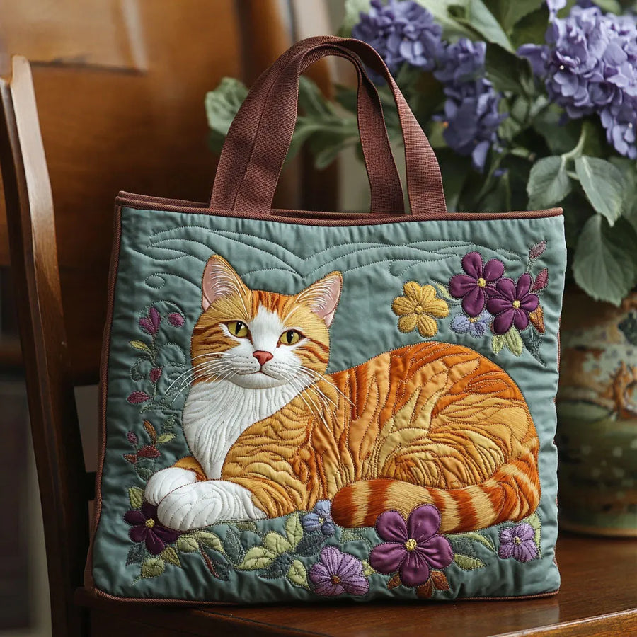 Artisanal Bag - Orange Cat