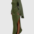 ALYNE | ELEGANT ONE-SHOULDER EVENING DRESS