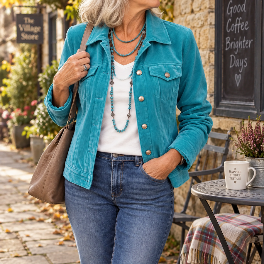Dianne™ | Boho Vintage-Inspired Velvet Jacket