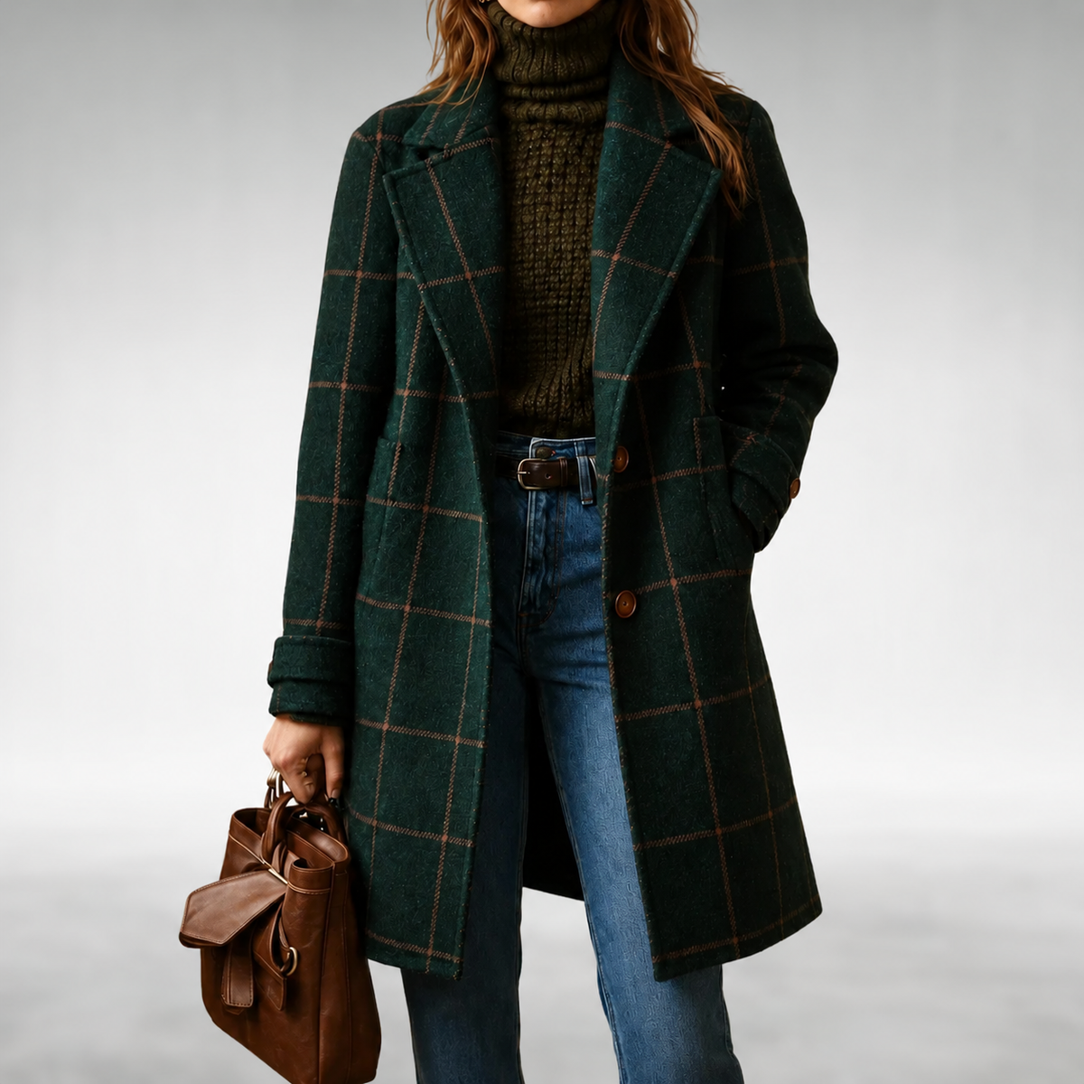 Lauren™ | Classic Checked Coat