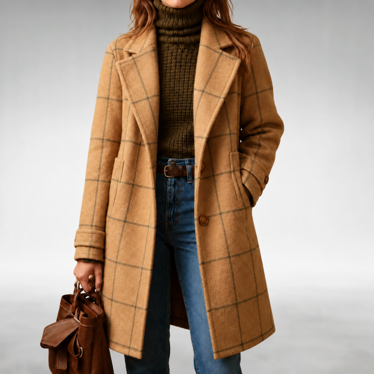 Lauren™ | Classic Checked Coat