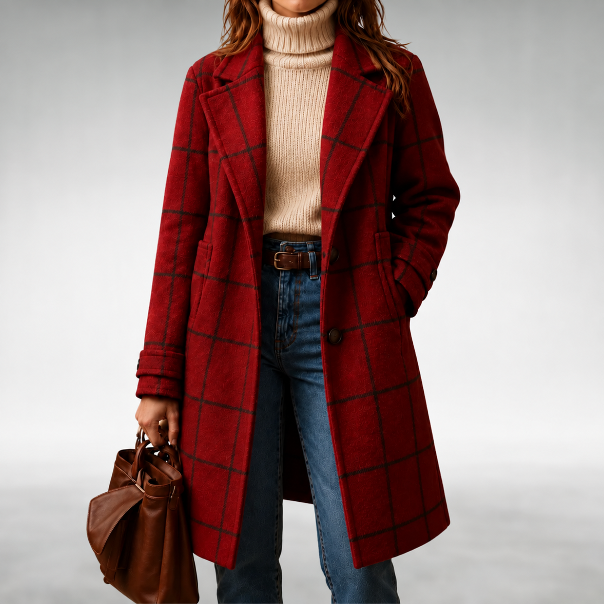 Lauren™ | Classic Checked Coat