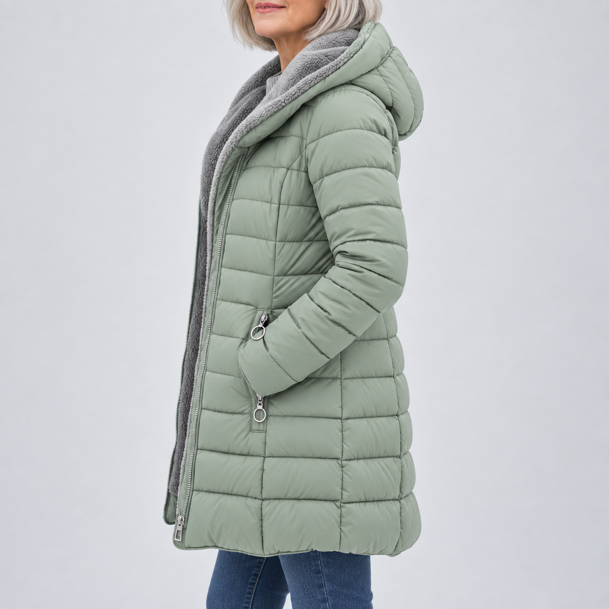 Harriet™ | Fleece-Lined Puffer Coat