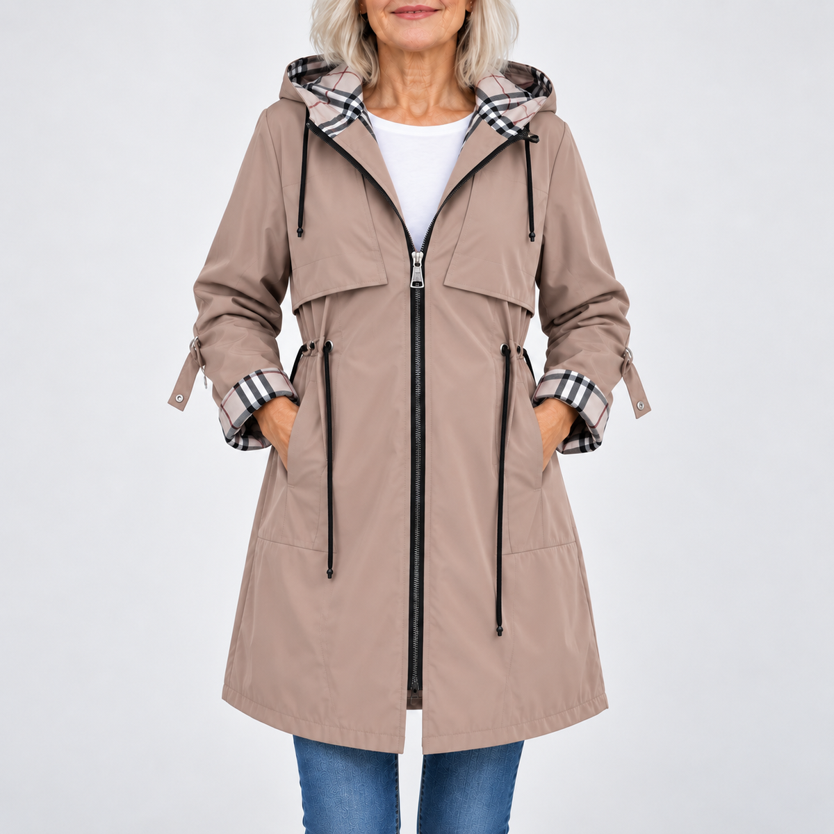 Orietta™ | Waterproof & Wind-Resistant Zip-Up Jacket