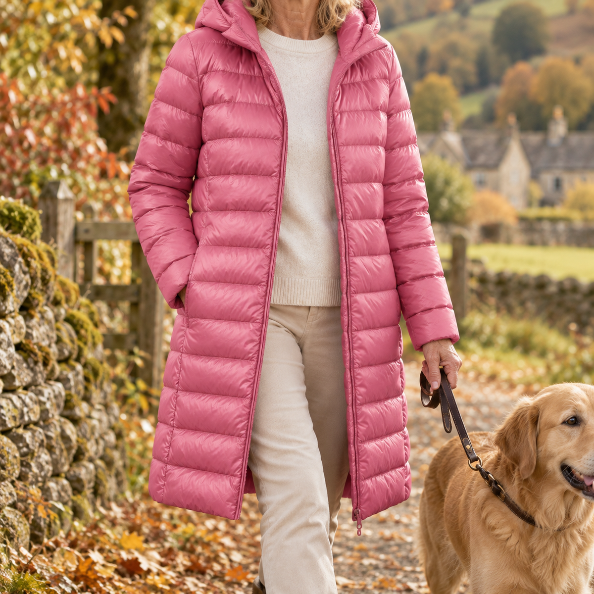 Evelyn™ | Lightweight Longline Puffer Jacket