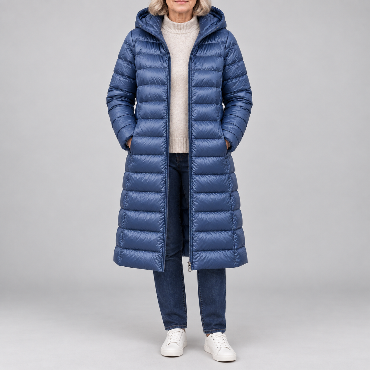 Evelyn™ | Lightweight Longline Puffer Jacket