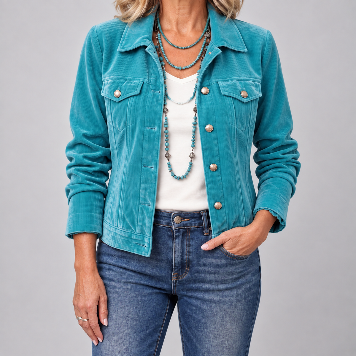 Dianne™ | Boho Vintage-Inspired Velvet Jacket