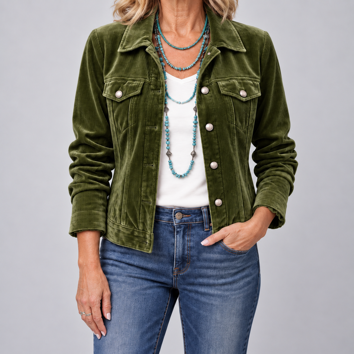 Dianne™ | Boho Vintage-Inspired Velvet Jacket
