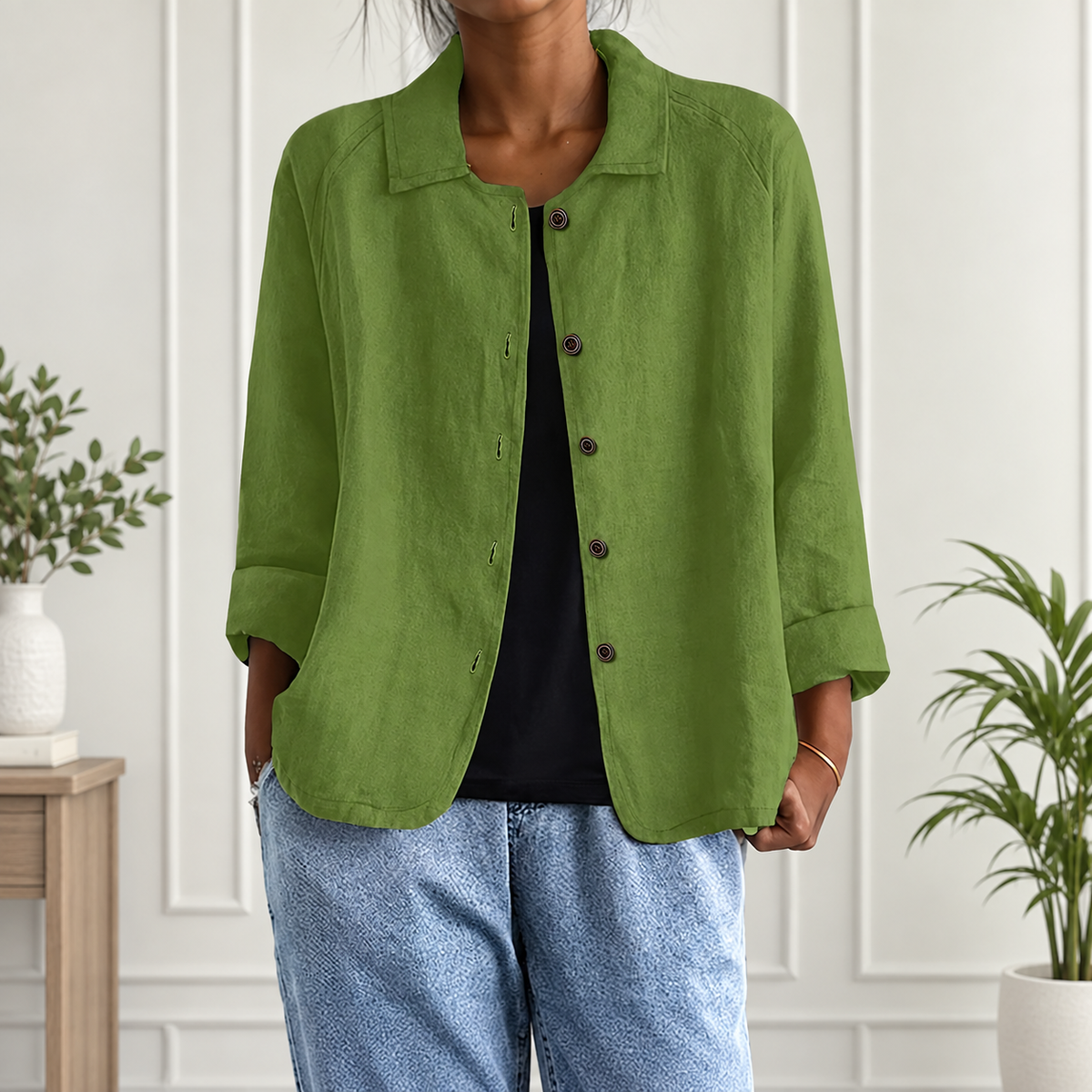 Hannah™ | Lightweight Button Cardigan