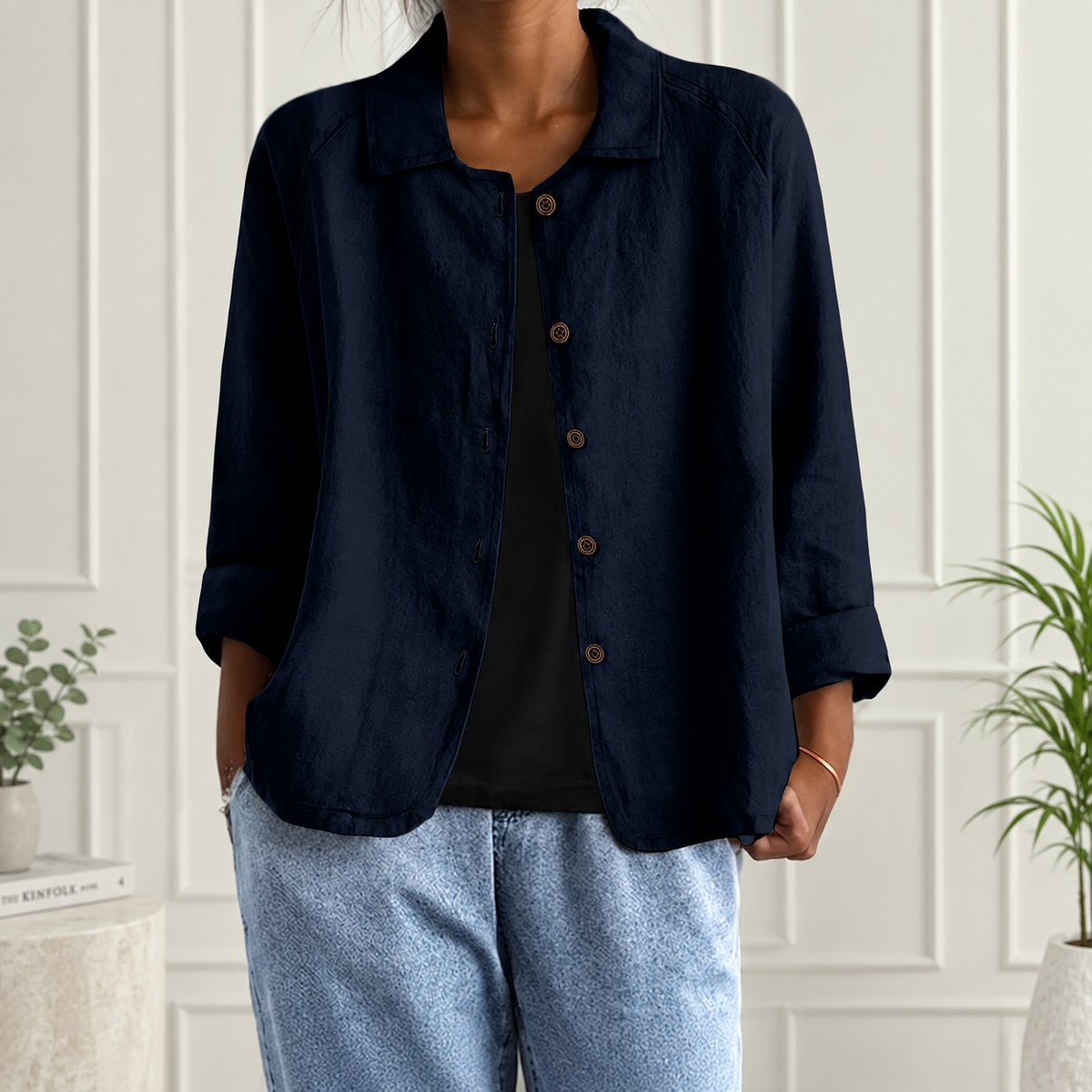 Hannah™ | Lightweight Button Cardigan