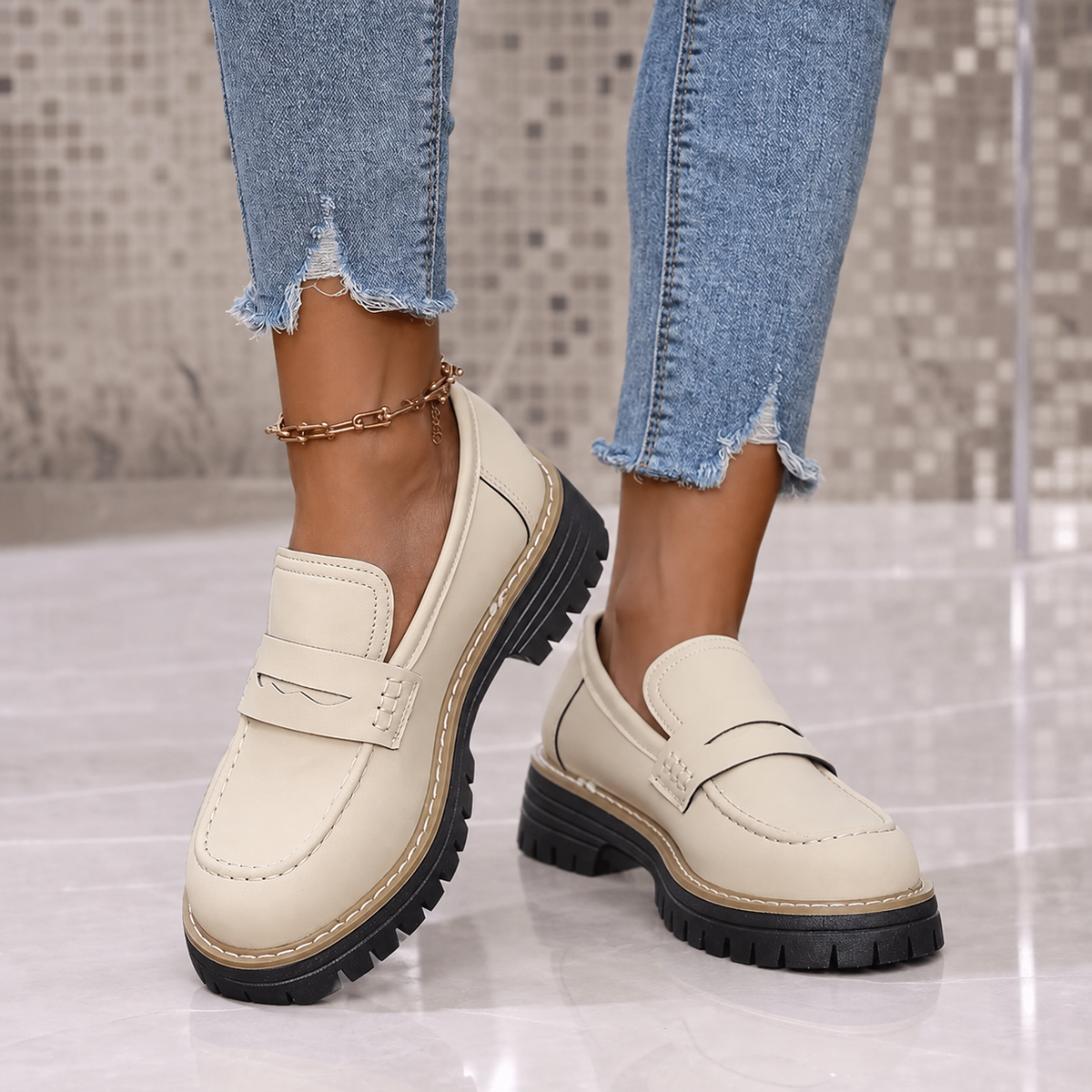 Elsa™ | Classic Platform Loafers