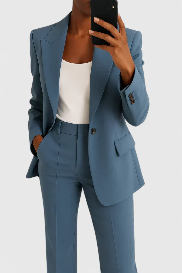 Eleanor™ | Elegant Two-Piece Trouser Suit