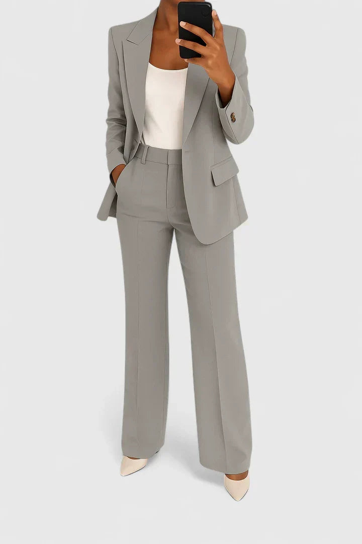 Eleanor™ | Elegant Two-Piece Trouser Suit