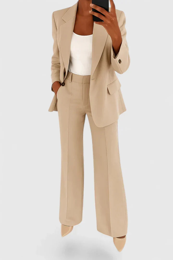 Eleanor™ | Elegant Two-Piece Trouser Suit