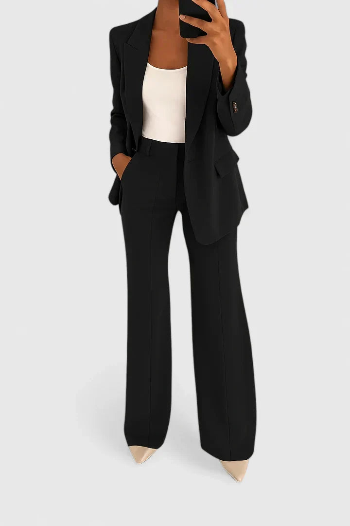 Eleanor™ | Elegant Two-Piece Trouser Suit