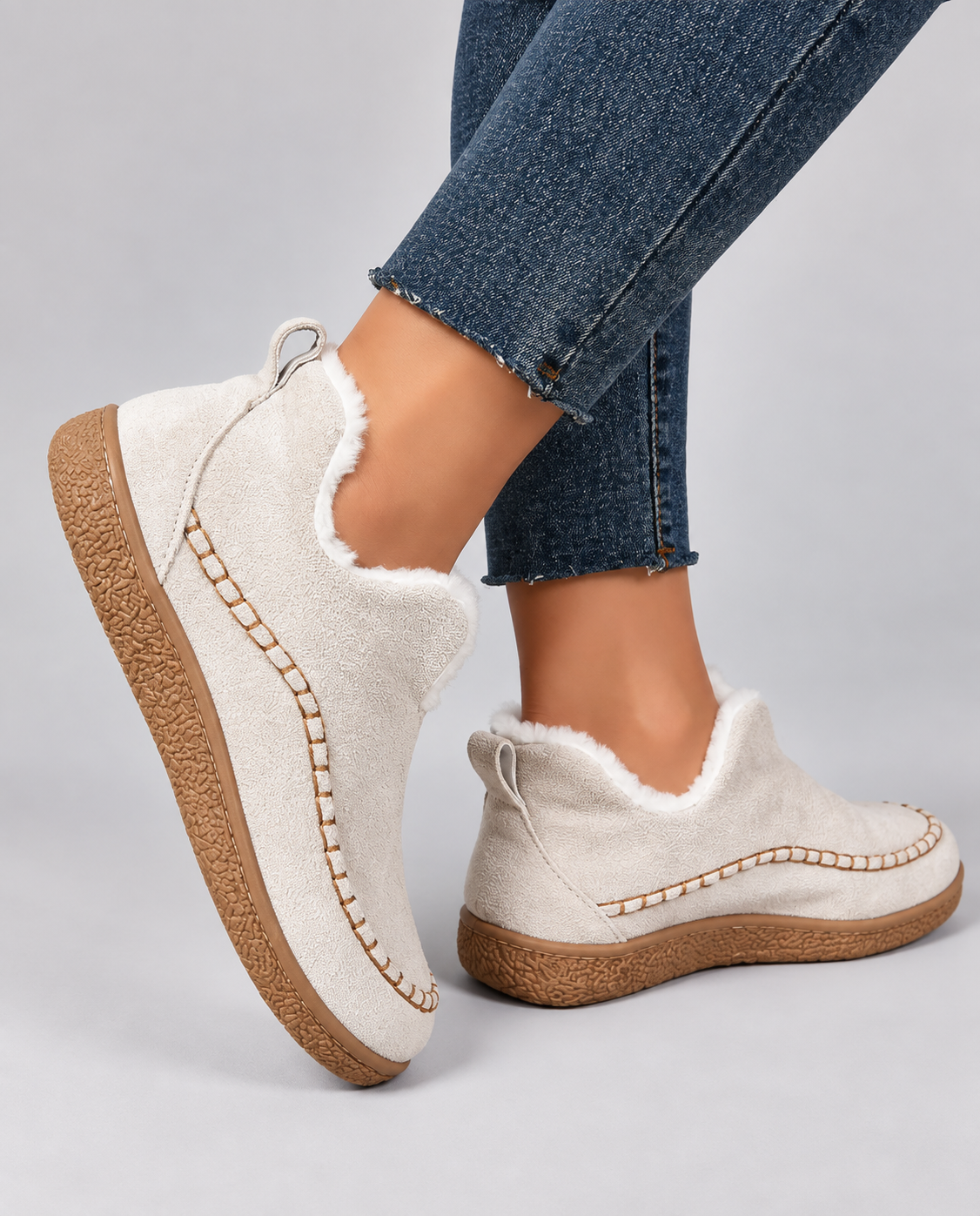 Ivy™ | Cushioned Slip-Resistant Ankle Boots