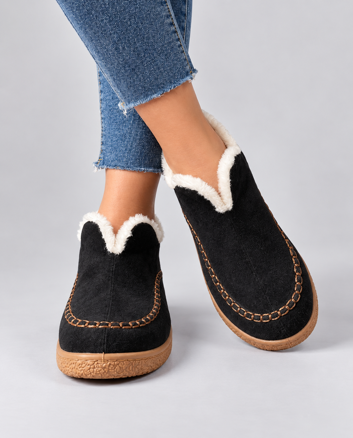 Ivy™ | Cushioned Slip-Resistant Ankle Boots