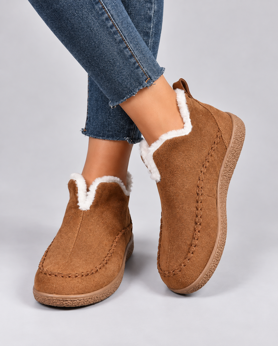 Ivy™ | Cushioned Slip-Resistant Ankle Boots