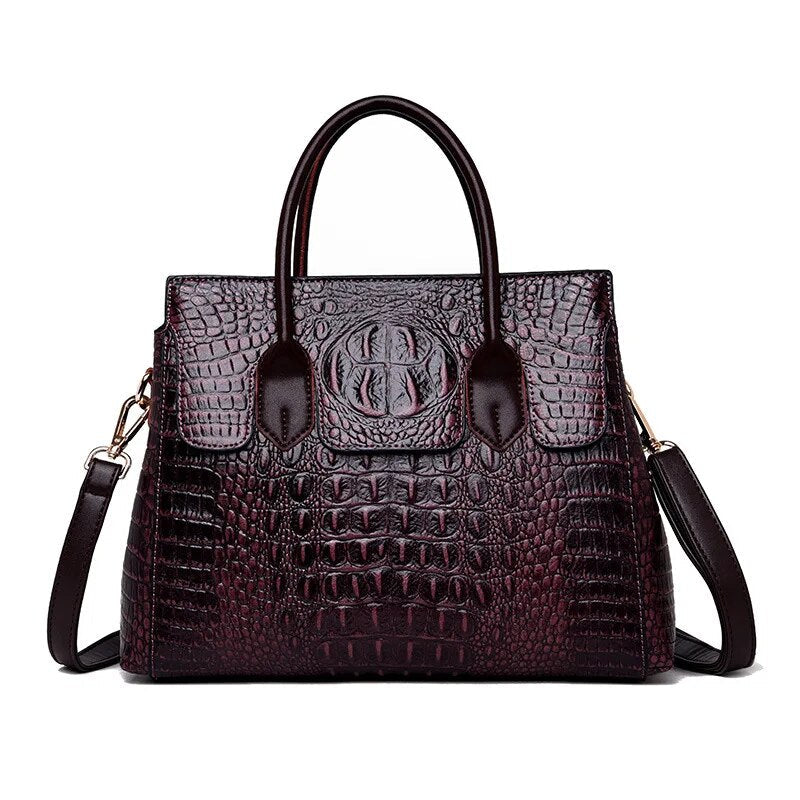 Luxury  Crocodile Designer Handbag