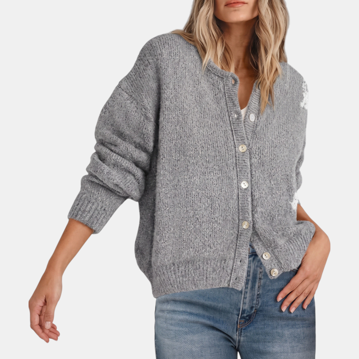 Maisie™ | Relaxed Button-Through Cardigan