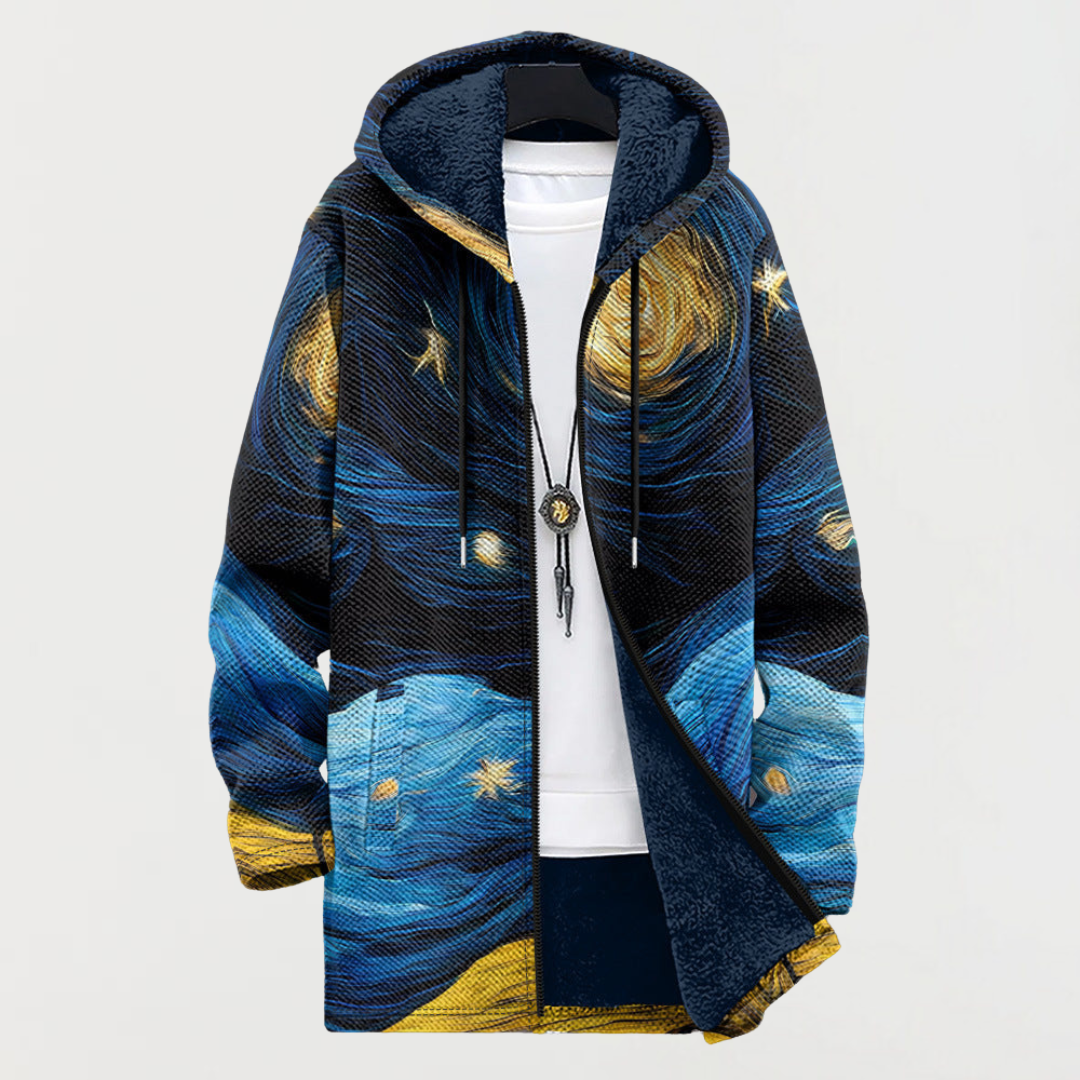 Harper | Celestial Print Jacket