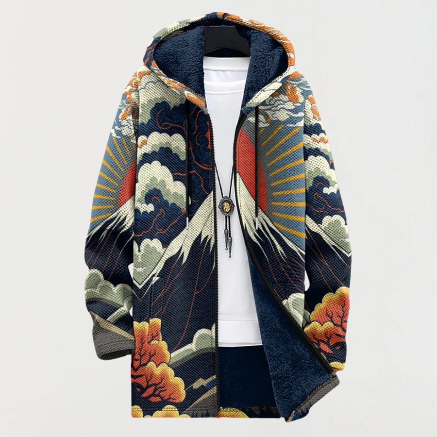 Wren | Sunrise Print Jacket