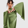 ROSALINE | SATIN FLOW MAXI DRESS