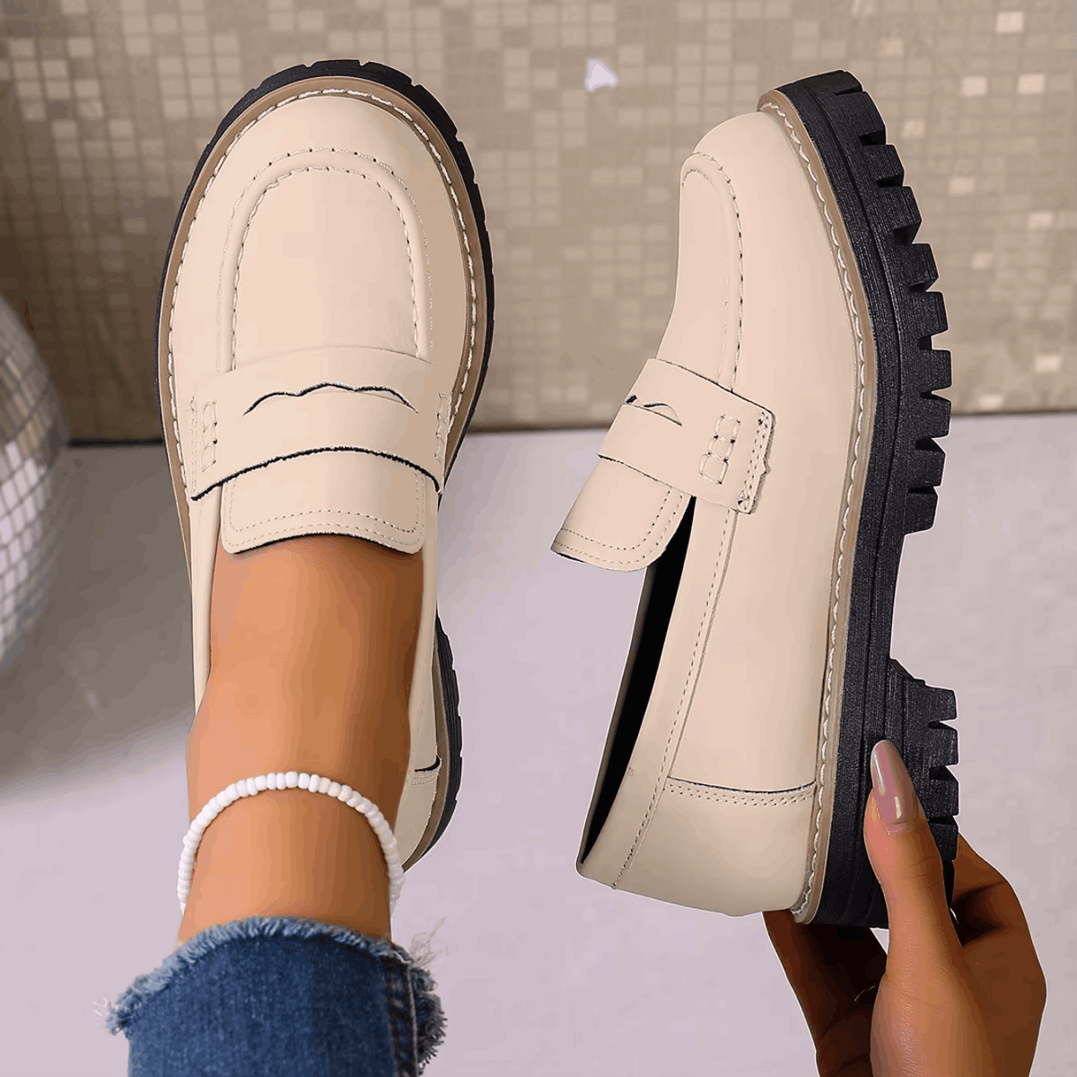 Elsa™ | Classic Platform Loafers