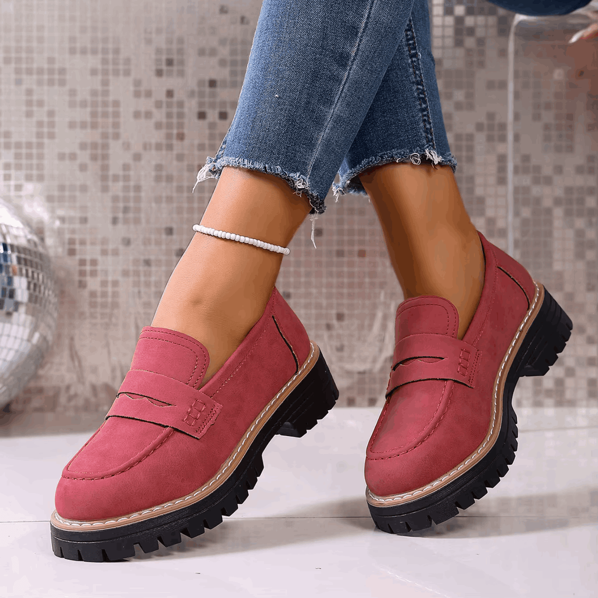 Elsa™ | Classic Platform Loafers