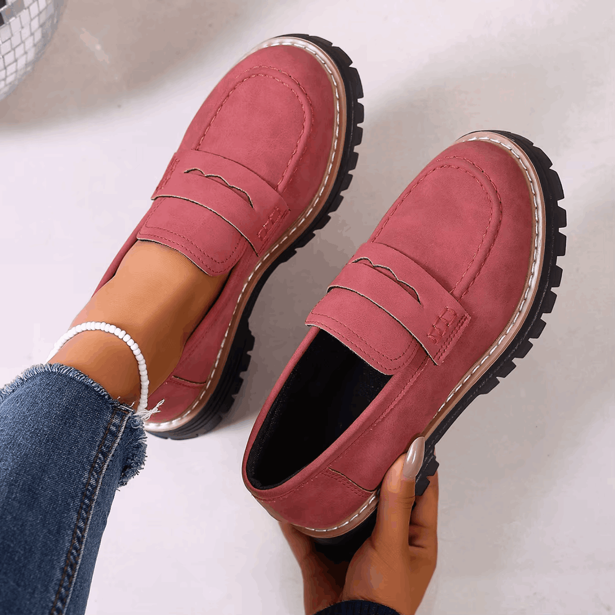Elsa™ | Classic Platform Loafers