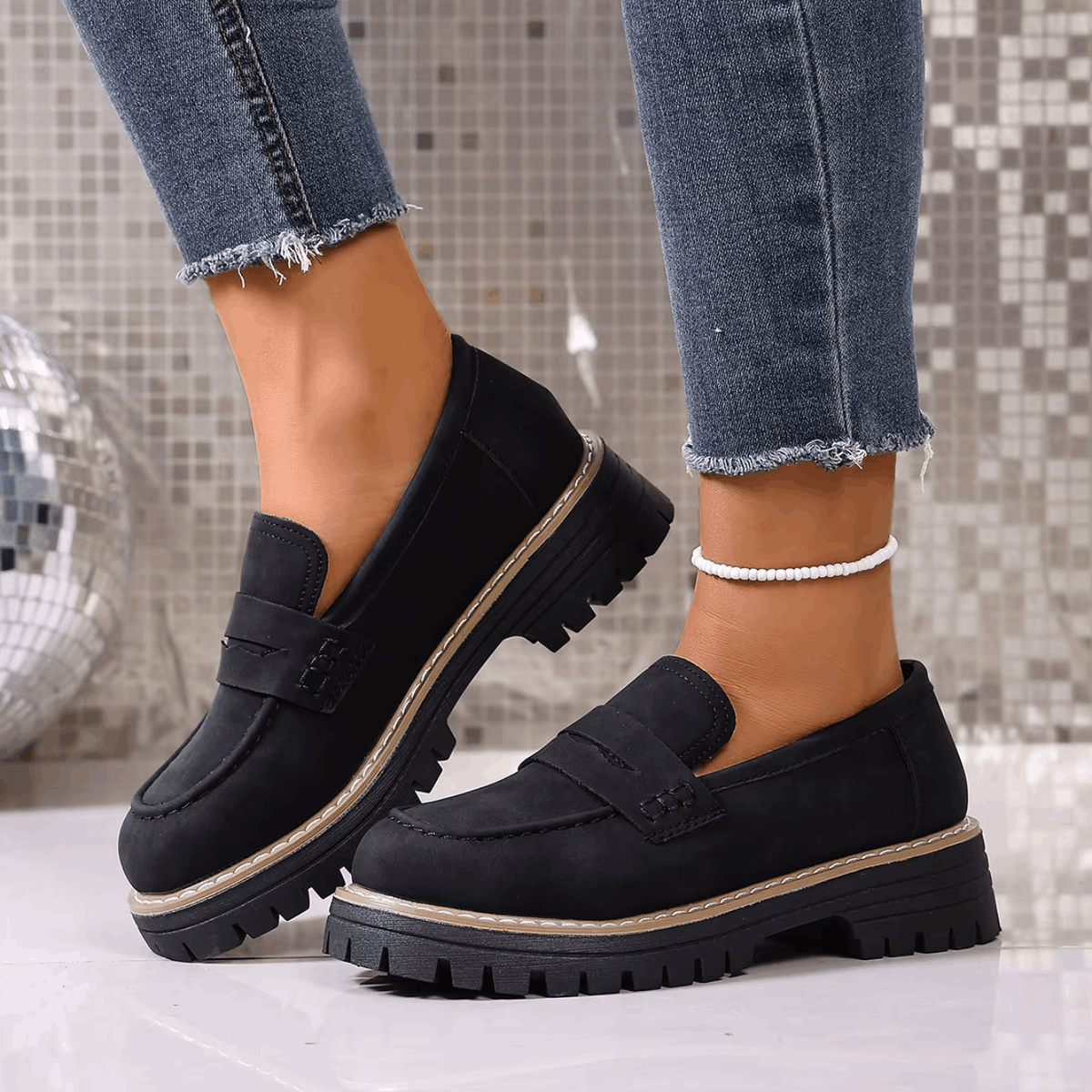 Elsa™ | Classic Platform Loafers