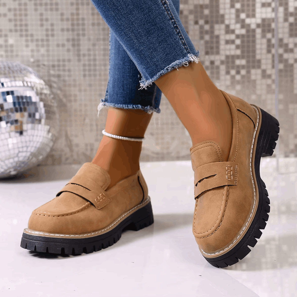 Elsa™ | Classic Platform Loafers