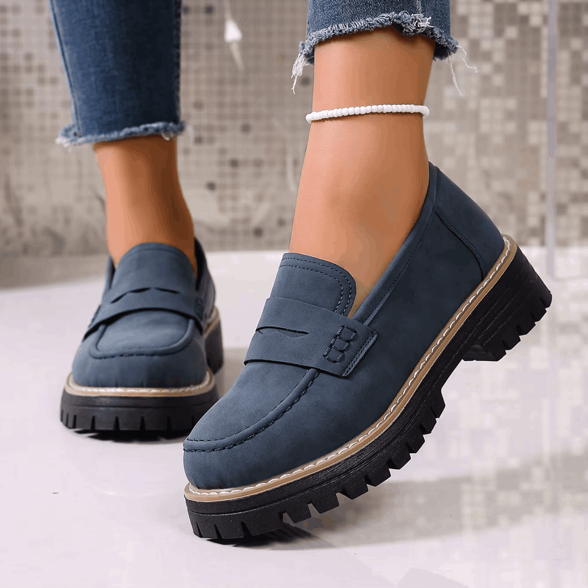 Elsa™ | Classic Platform Loafers