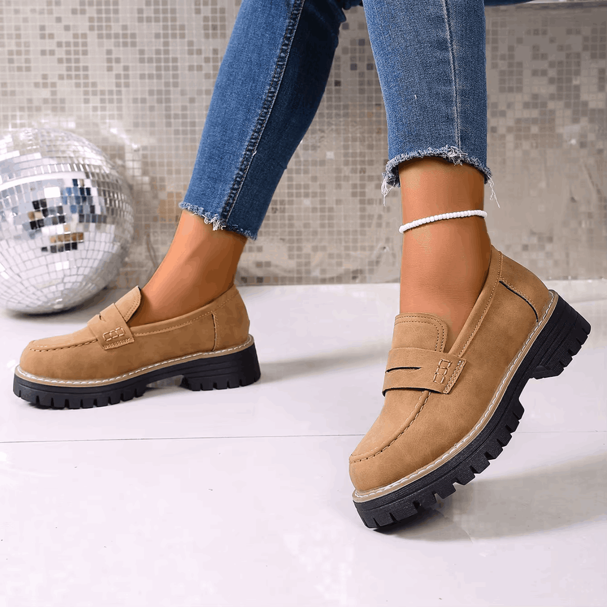 Elsa™ | Classic Platform Loafers