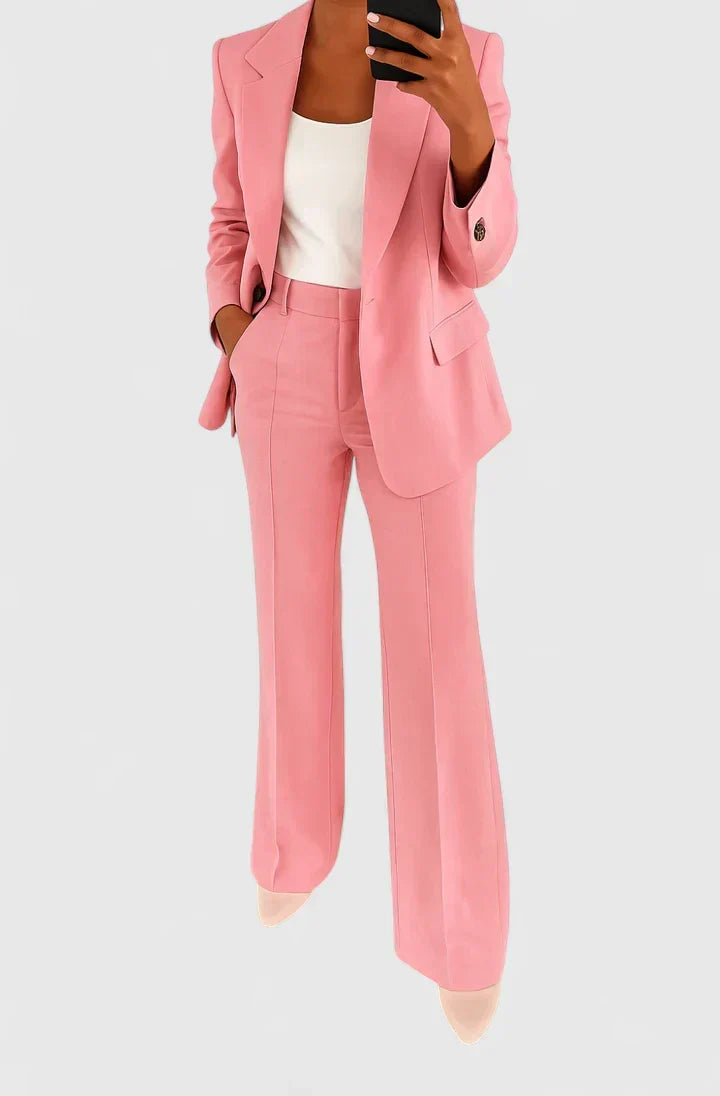 Eleanor™ | Elegant Two-Piece Trouser Suit