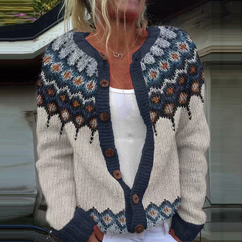 KARA | VINTAGE ICELANDIC CARDIGAN