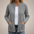 Annika™ | Cosy Zip-Up Cardigan with Deep Pockets